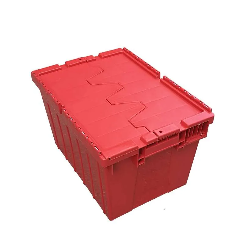 Compact 35L Plastic Moving Box | Reusable Nesting Tote for Office Moves