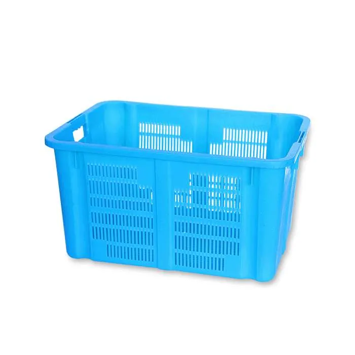 65L Large Nestable Vegetable Crate | Heavy Duty HDPE Harvest Bin