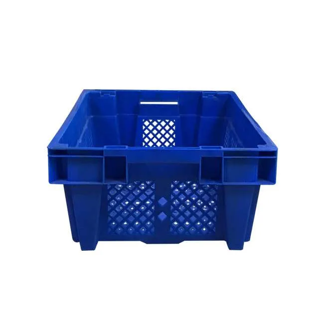 600x400mm Ventilated Fruit Crate | 29L Stack & Nest Bin