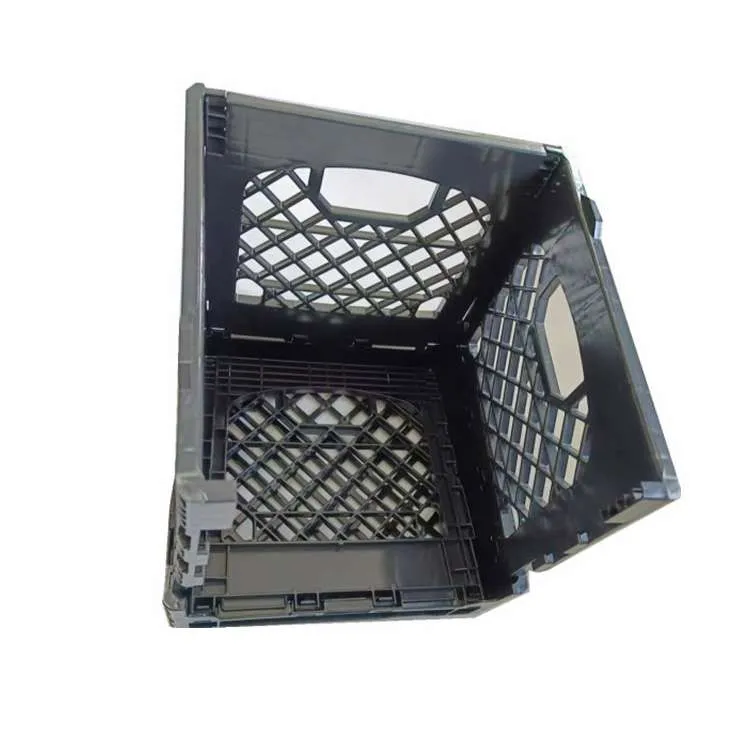 16qt Collapsible Plastic Milk Crate | Foldable Storage Cube (13x13")