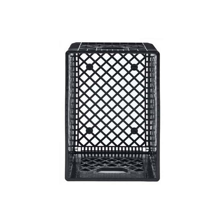 24qt Rectangular Plastic Milk Crate | Heavy Duty 6-Gallon Dairy Case