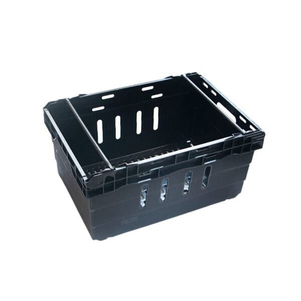 Bale Arm Plastic Crates | Swing Bar Stack & Nest Supermarket Baskets