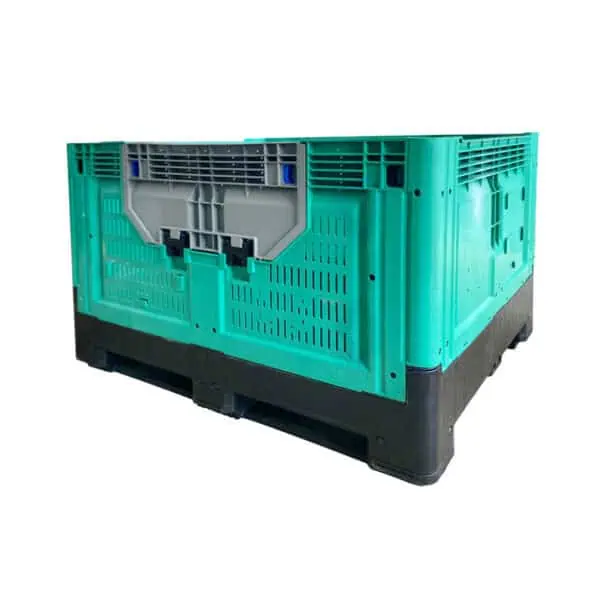 Vented Folding Pallet Container for Harvest & Storage