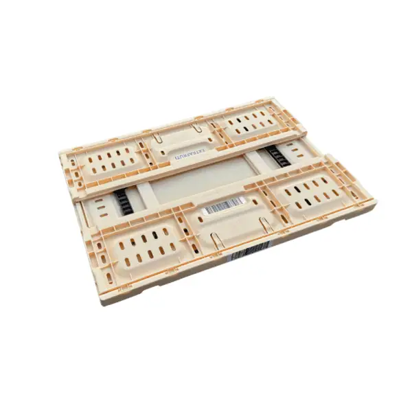 600x400mm Low-Profile Collapsible Vegetable Crate | 180mm High