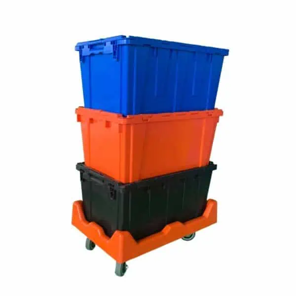 Large Plastic Moving Dolly (705x455mm) | Fits 68L & 73L Moving Crates