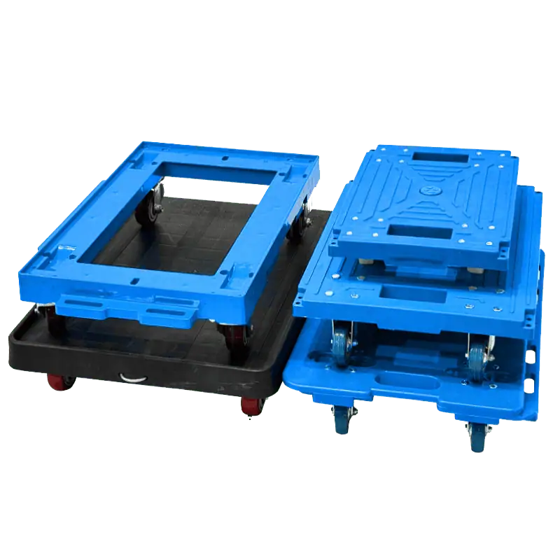 Plastic produce crates