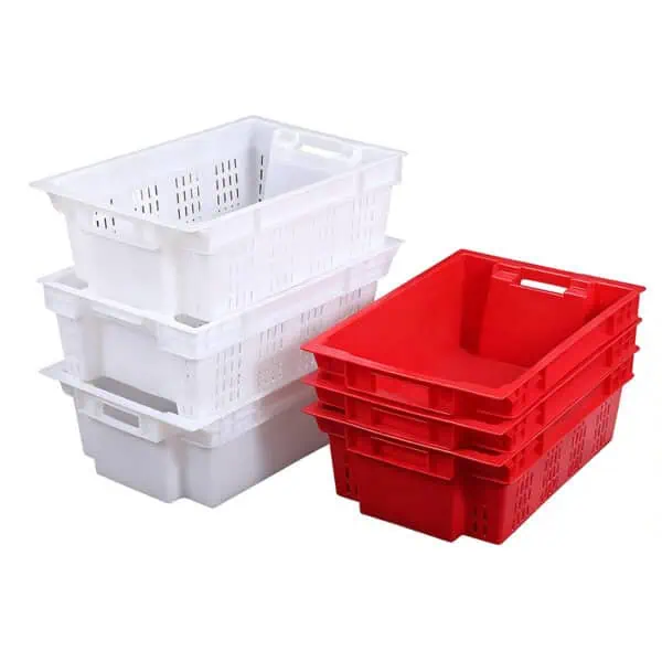 Stack & Nest Plastic Produce Crate | 600x400mm 180° Reversible